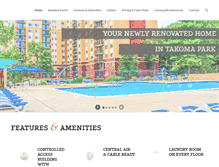 Tablet Screenshot of hampshiretowerapts.com